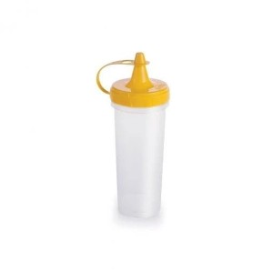 BISNAGA PLASTICA AMARELA 280 ML