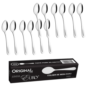 COLHER INOX MESA EURO