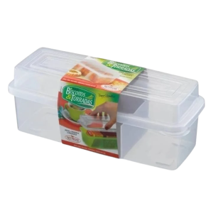 PORTA BISCOITO E TORRADAS PLASTICO