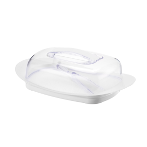 MANTEIGUEIRA ACRILICO C/ ESPATULA BRANCO