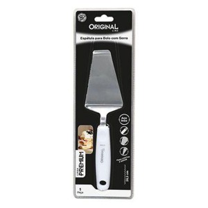 ESPATULA PARA BOLO COM SERRA 26,5 CM PREMIUM